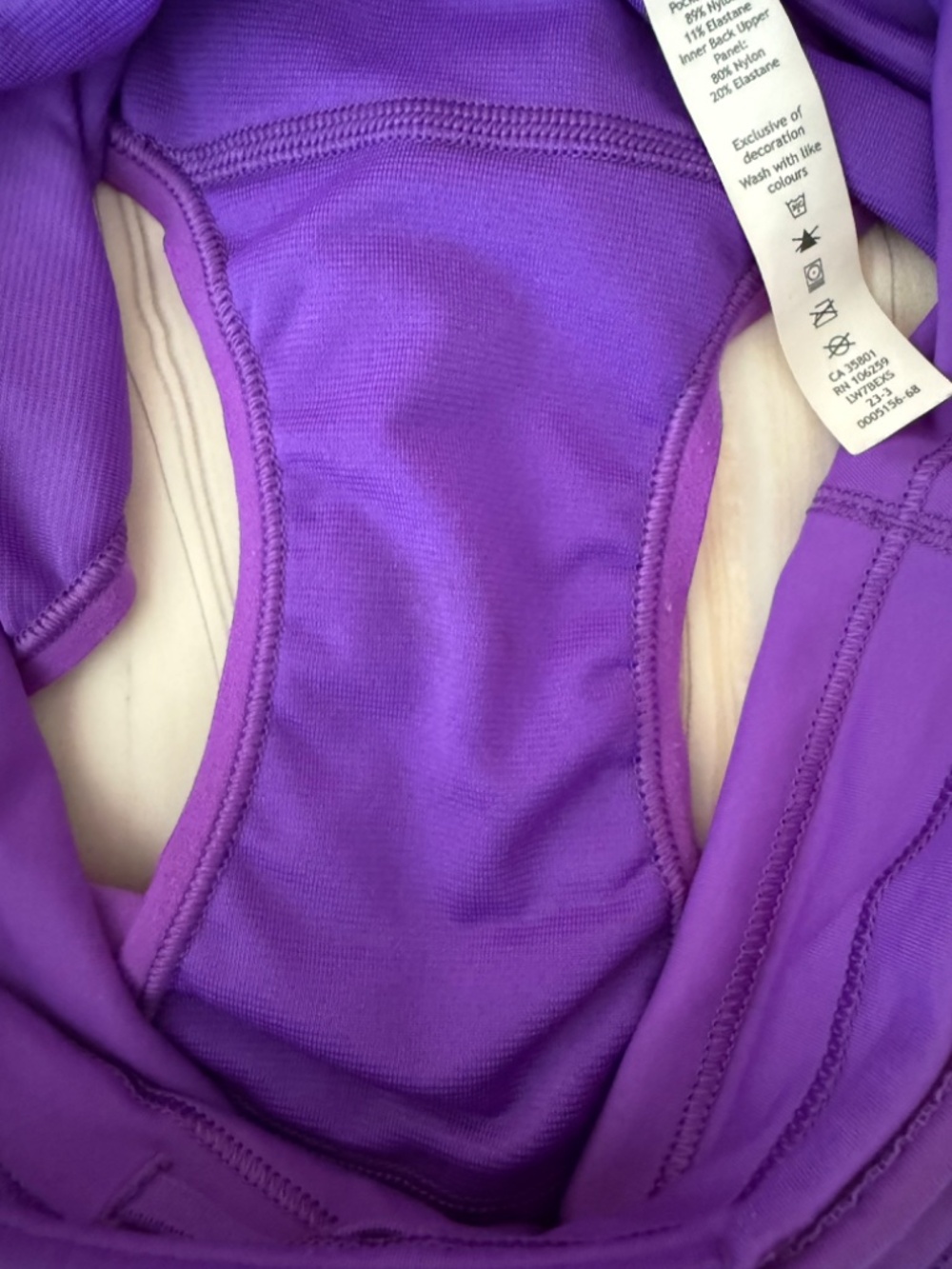 Lululemon Speed Up High-Rise Lined Short 2.5" Inseam Atomic Purple Size 4 $68 - Picture 15 of 17